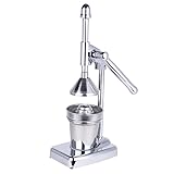 CASUAL PRODUCT フレッシュジューサー 簡単 手動 フレッシュジュース 搾り器 ハンドジューサー オレンジ レモン 家庭用 業務用 お手入れ簡単 シルバー