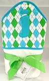 Baby Boy Initial Hooded Bath Towel - Letter J by Mud Pie [並行輸入品]