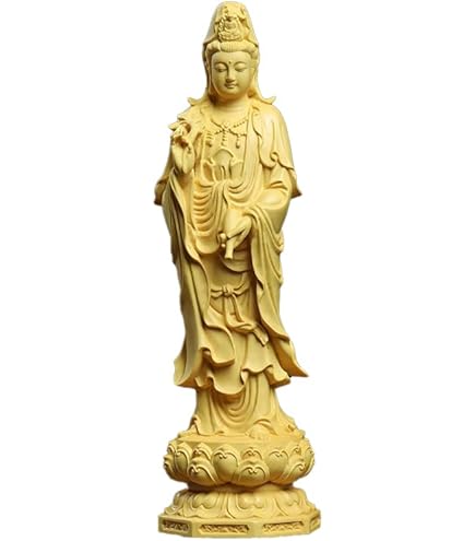 木彫り 置物 Amazon｜木彫 彫刻 ツゲ 柘植 高さ11cm 韋駄天立像 関羽立像 彫刻仏像
