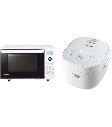 シャープ炊飯器、電子レンジセット 新生活家電セット 7点セット (ラック有) 山善 | 山善ビズコム オフィス