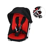 Phil & Teds Verve Double Kit Only - Black/Red by Verve