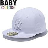 ニューエラキッズ NEW ERA KIDS ニューヨーク・ヤンキース キャップ 帽子 赤ちゃん ベビー 子供服 Kid's My 1st 59Fifty Cap 11225742 ホワイト×ホワイト