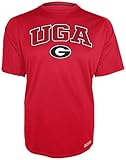 NCAA Georgia Bulldogs Fusionフィット半袖UGA 3L