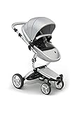 Mima Xari Stroller Authorized Seller (Aluminum Chassis, Argento seat, Black Starter Pack) [並行輸入品]