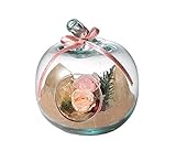 Paseo 茶箱入り プリザーブドフラワー フェミニンフルーツ 14×14×H17cm S-17B