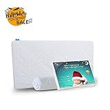 Safe and Sound Waterproof Organic Bamboo Baby crib mattress protector Quilted Fitted Sheet with 28''