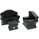 Foamnasium Black Seating Group (3-Piece) [並行輸入品]