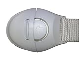 Cabinet Locks Baby, Child Safety, Drawers, Refrigerators, White, Flexible Strong Straps, Latches Aro