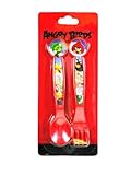 Angry Birds Toddler Fork and Spoon (Utensils) by Rovio [並行輸入品]
