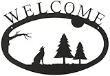 Timber Wolf - Welcom Sign Large