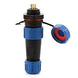 XCSOURCE　SP13シリーズ　IP68防水　防塵　円形マルチポールプラグ＋ソケットコネクタセット　3ピン　BI247