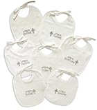 Stephan Baby Child of God Inspirational 7 Days-of-The-Week Embroidered Bib Gift Set by Stephan Baby 