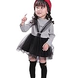 Cutelove　ドレス　プリンセスドレス　レース　長袖　ロングスリーブ　女の子　ベビー　ガールズ　赤ちゃん　幼児　秋　可愛い　素敵　カジュアル　普段着　素敵　韓国　チュチュベビー　3色