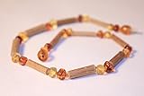 The Art of Cure 12.5 in. Baltic Amber & Hazelwood Teething Necklace (Unisex) (1x1) - 100% Authentic 