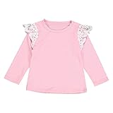 Tovadoo 子供服 ベビー服 女の子 トップス 秋冬 長袖 多色 フレアスリーブ アンティーク調 お姫様 プリンセス キュート 保育園