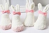 We.Baby ベビー 兎の耳　ソックス　シリコン滑り止め　可愛い　柔らかい　人気の出産祝い　プレゼント　赤ちゃん　新生児用靴下【２足セット】