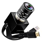 ELP 4K 60fps 高速カメラ USB3.0 & HDMI デュアル同時出力 3倍マニュアルCSマウントバリフォーカルレンズ 2倍デジタルズーム付き H.264 セキュリティカメラ コンピューター テレビ プロジェクター ビデオ会議用