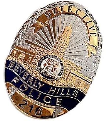 Amazon.co.jp: 米ロサンゼルス警察バッジLAPD NO.2516 純銅素材と