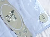 One Pair Cot Sized Sheets White New 100 x 150 Cotton by Bee Bo