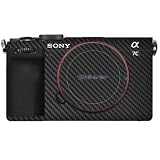 カメラスキンドットコム カメラスキンシール sony A7C2 α7C II カメラ保護シール 傷防止 3M社製 カメラフィルム 一眼レフ ミラーレス レンズ 貼り付けキット付き (マットブラック)