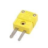 uxcell　Kタイプ熱電対コネクタ　SMPW-K-M/F　テストプローブ　コントローラライン　1個入り