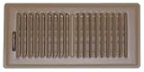 Speedi-Grille SG-410 FLB 4-Inch by 10-Inch Brown Floor Vent Register with 2 Way Deflection by Speedi