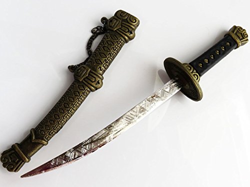 鑑別書付き ギベオン 鉄隕石（メテオライト） 刀置物　模型