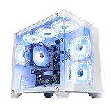 【整備済み品】 ゲーミングデスクトップパソコン 第7世代Core i7 7700 / メモリ16GB / SSD 1TB / HD 630 / Windows11 (第7世代Core i7 7700 / HD 630, G6ホワイト)