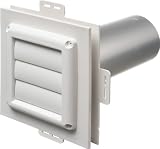 Arlington Industries DV1-1 Dryer Vent Exhaust Mounting Block, 1-Pack [並行輸入品]