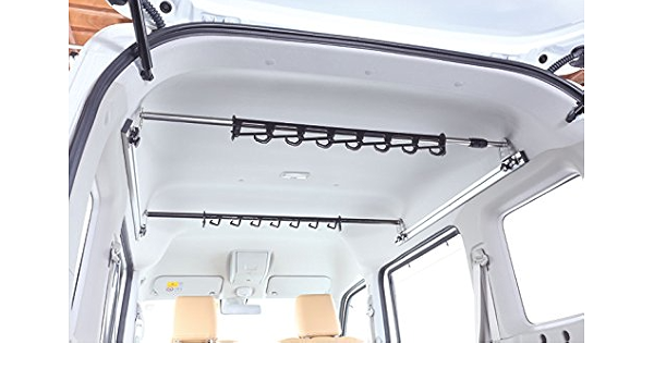 Amazon Da17系 エブリイ ワゴン バン ロッドホルダー ロッドホルダー 6本 エアロキット 車 バイク