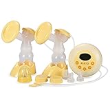 Duomishu さく乳器 ダブルポンプ 搾乳器 電動タイプ 静か 9段階調整可 両胸同時