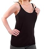 Melinda G SHIRT レディース US サイズ: fab curvy large fits 36E-36F カラー: ブラック