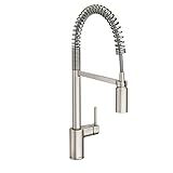 Moen 5923SRS Align One-Handle Pre-Rinse Spring Pulldown Kitchen Faucet, Spot Resist Stainless by Moe