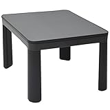 山善(YAMAZEN) カジュアルこたつ(60cm正方形) ブラック ESK-604(B)