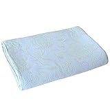 昭和西川 ガーゼケット ブルー 140×200cm 今治 調湿ガーゼケットアンティークローズ 2230363790302