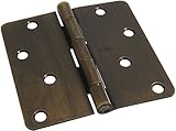 Stanley National Hardware V8031 4" Door Hinge in Antique Bronze [並行輸入品]