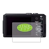 3枚 VacFun フィルム ， パナソニック Panasonic LUMIX DMC-TZ40 向けの 保護フィルム 液晶保護 フィルム 保護フィルム（非 ガラスフィルム 強化ガラス ガラス ）