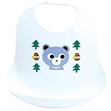 【Yummy!】お食事エプロン「ベビーエプロン」【IT】くま(#9806187)サイズ：220×290mm YUB-801 ベビー用 離乳食 スタイ 日本製