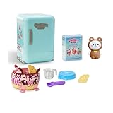 INCREDITOYZ Cookeez Makery Freezy Cakez 冷蔵庫プレイセット 震えとミステリーの香りのインタラクティブなぬいぐるみセット付き