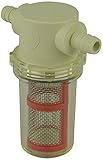3 / 8 "ホースバーブインラインStrainer with 20メッシュステンレススチールフィルタ画面