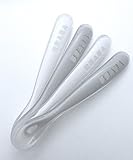 BEABA First Stage Silicone Spoons - Set of 4 Cloud [並行輸入品]