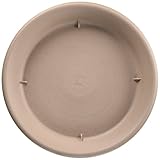 アイリスオーヤマ 受け皿 素焼風受皿 9号 クレイブラウン