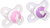 Mam Start Orthodontic Silicone Pacifiers- 0+M by MAM Baby