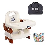 CXYP ベビーチェア 赤ちゃん 折りたたみ式 滑り止め お食事ローチェア テーブルチェア 椅子 携帯便利 外出 外食 高品質 お持ち便利 6ヵ月頃~3歳　 (コーヒー色)