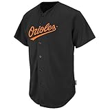 Baltimore Orioles full-buttonカスタムまたは空白Back Major League Baseball cool-baseレプリカMLBジャージ L