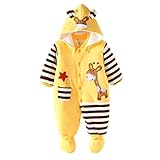 Zhhlinyuan Fashion Baby Kids Boy Girl Animal ブレーク Jumpsuit Bodysuit Cotton Clothes