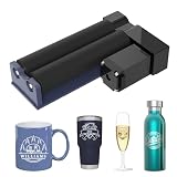 GWEIKE G2 Pro/Plus/Max レーザー彫刻機の付属品 - Roller Rotary ファイバーレーザー彫刻機 回転台 - ステンレス製ウォーターカップやペンなどの円筒形状の彫刻に適しています 日本語アプリ操作 レーザークラス2 適格請求書発行可