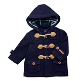 ミキハウス(mikihouse) フリース ダッフルコート(13-3801-356) 110cm 紺（03）