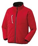アタックベース 防風中綿ストレッチジャケット 秋冬用 385-1 10 レッド L