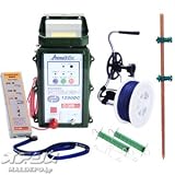 アニマルキラー TAK-1200DC イノシシ用電気柵150mテスター付セット